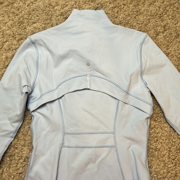 LULULEMON Define Jacket size 8 Blue - Picture 3 of 3